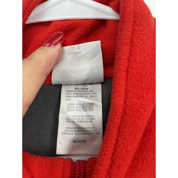 Detroit Red Wings NHL Official Licensed Hockey Fleece Jacket Size M - Picture 4 of 7